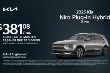 Kia Niro Plug-In Hybrid 07/19/2025 5839256