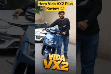 Checkout HERO VIDA VX2 Plus Electric Scooter