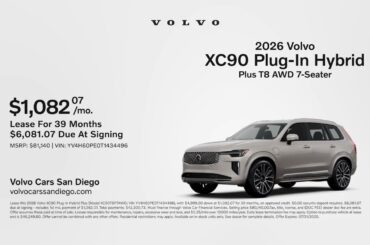 Volvo XC90 Plug-In Hybrid 07/19/2025 5840351