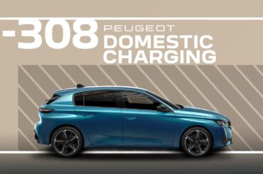 Peugeot E-308 Tutorial | Domestic Charging