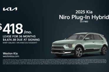 Kia Niro Plug-In Hybrid 07/14/2025 5816693