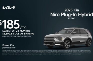 Kia Niro Plug-In Hybrid 07/25/2025 5865358