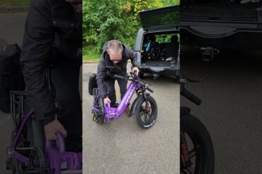 How To Fold The KINGBULL Literider 2.0 Ebike!