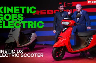 Kinetic Returns with an Electric Twist | DX Scooter Walkaround & Specs | OVERDRIVE