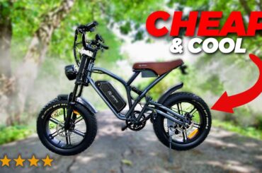 I Bought One Of The CHEAPEST Amazon E-Bikes.... Jansno X50 Review