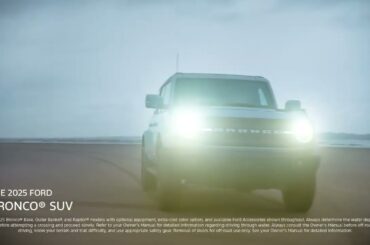 2025 Ford Bronco® SUV vs The Competition