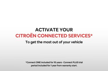 Activate your Citroën connected services with this tutorial