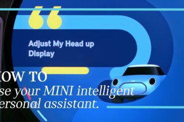 How To Use MINI Intelligent Personal Assistant | MINI How-To