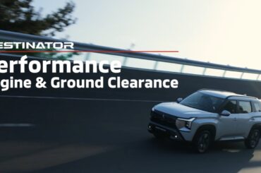 MITSUBISHI DESTINATOR | Engineered for performance and class-leading ground clearance