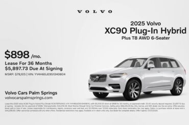 Volvo XC90 Plug-In Hybrid 07/24/2025 5861052
