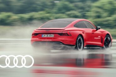 Audi RS e-tron GT performance x Leo Neugebauer | The Driving Experience