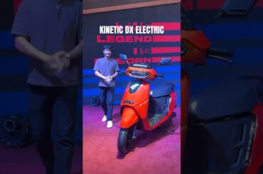 Kinetic DX Electric Scooter - 5 cool things to know about it! #KineticDX #KineticScooter