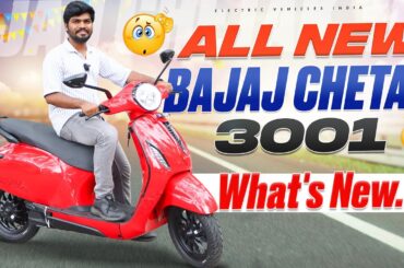 BAJAJ CHETAK 3001 Review | Best Budget Electric Scooter in India | Electric Vehicles India