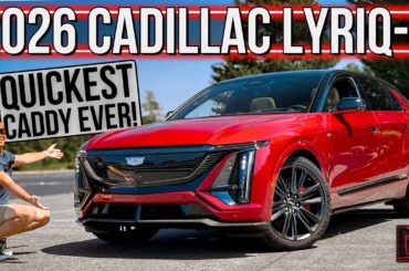 The 2026 Cadillac LYRIQ-V Is The Ultimate Electric SUV From Caddy’s Performance V-Series