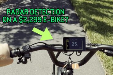 This $2,299 E-Bike Has Car Detection. Seriously.