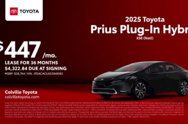 Toyota Prius Plug-In Hybrid 07/14/2025 5815312