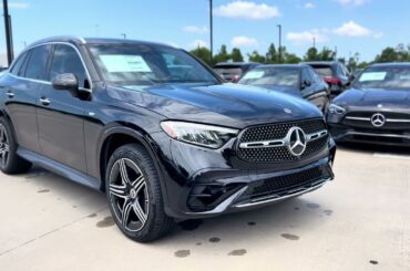 The Ultimate Hybrid Mercedes SUV? 2025 GLC 350e in Obsidian Black Walkaround!