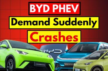BYD Sales Shock - Huge Discounts but Sales Falling - PHEV Demand Crashes