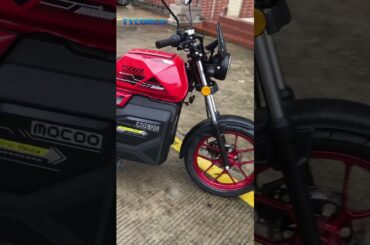 New Electric Motorcycle Test Ride | Colorful Wheels, 275KG Load, Smooth Acceleration #EVDesig
