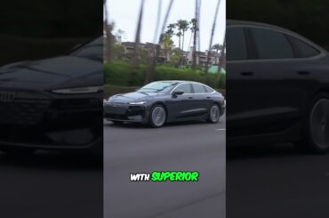 Audi A6 E-Tron: The Tesla Killer is Here? #shorts