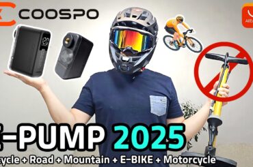 Why Use an Electric Bike Pump? COOSPO X1 Performance Test. Aliexpress