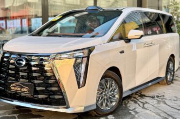 All-New GAC M8 PHEV 2025 - Luxury Plug in Hybrid MPV 7Seaters | White Color