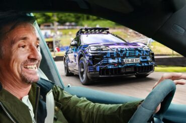 Richard Hammond Drives The 2026 ELECTRIC Porsche Cayenne SUV!