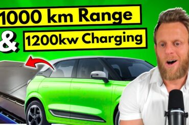 Chinese Brand Reveals EV with over 1000 km range & 1200kw 5 min charging