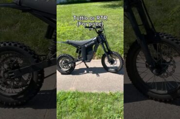 Tuttio vs RTR or RTR Lite? #ragebait #shorts #tuttio #rtr #ebike #bikelife #surron #surronster #bike