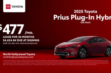 Toyota Prius Plug-In Hybrid 07/26/2025 5867577