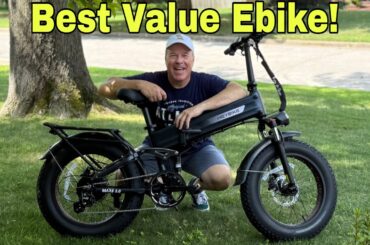 The Best Value Full Suspension & Torque Sensor Folding Fat-tire Ebike from Heybike!!!