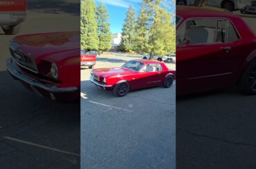Guy converts ‘66 Mustang into a Tesla