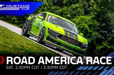 🔴 Mustang Cup Race 1 at Road America | Ford Performance