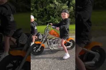 Cool Kids Ride Harley-Style Electric Motorcycles | Epic Outdoor Fun!