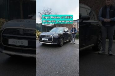 MINI Countryman Rapid Review #mini #ev #review #countryman