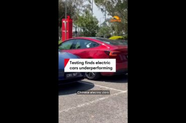 Testing finds electric vehicles underperforming