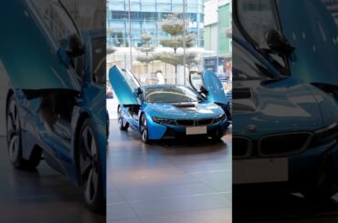 BMW i8 | 369 HP Plug-In Hybrid Supercar with Butterfly Doors #shorts