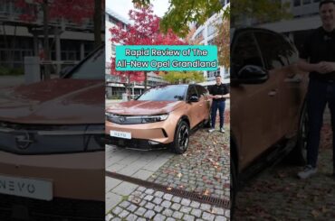 Opel/Vauxhall Grandland Electric Rapid Review #ev #opel #grandland #review