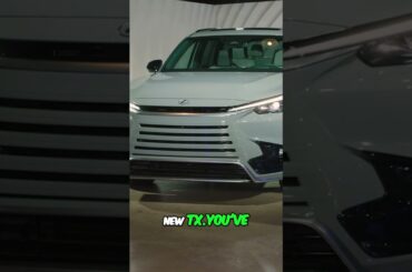 New Lexus TX: Sleek Design, Spacious Interior, and Plug-in Hybrid! #shorts