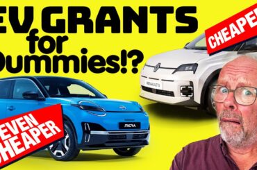50 'reasonably priced' Electric Cars? Every EV eligible & cheaper! + Why a grant's needed?
