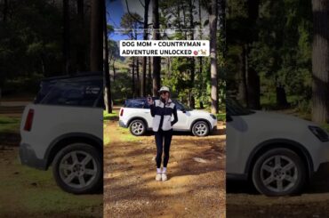 Girl. Dog. Gear. Vibes. #Countryman 🥾🐾  #mini #youtubeshorts #dogshorts