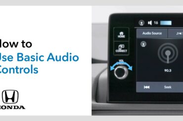 2026 CR-V, HR-V | How to Use Basic Audio Controls