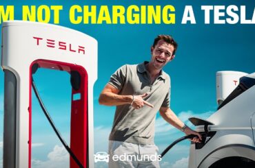 Charging a Non-Tesla Electric Car at a Tesla Supercharger