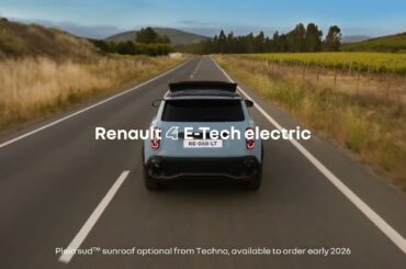 Renault 4 returns in 100% electric