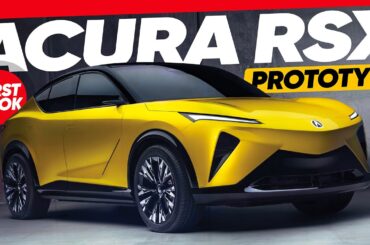 Acura RSX Prototype First Look: An All-New Electric SUV That Wears a Familiar Name