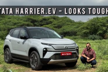 Tata Harrier.EV - Looks Tough for an Electric SUV