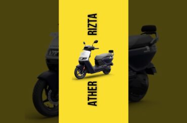 Ather Rizta 2025 - Price, Range, Features, Variants | Ather Electric Scooter in India #ather