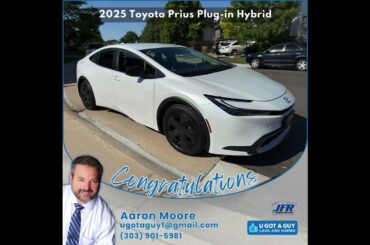 2025 Toyota Prius Plug-in Hybrid | Colorado Car Concierge