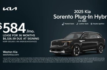 Kia Sorento Plug-In Hybrid 08/13/2025 5963778
