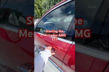Starting the Mercedes-AMG E53 plug-in hybrid #luxurycars #phev #e53 #asmr #amg